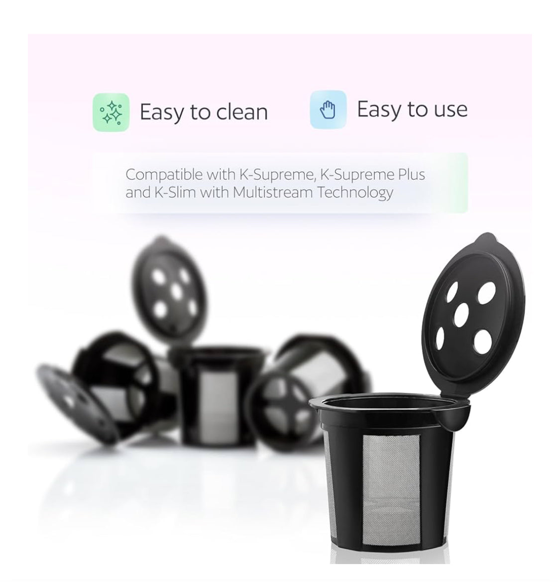 4 Reusable K-cups for Keurig 4