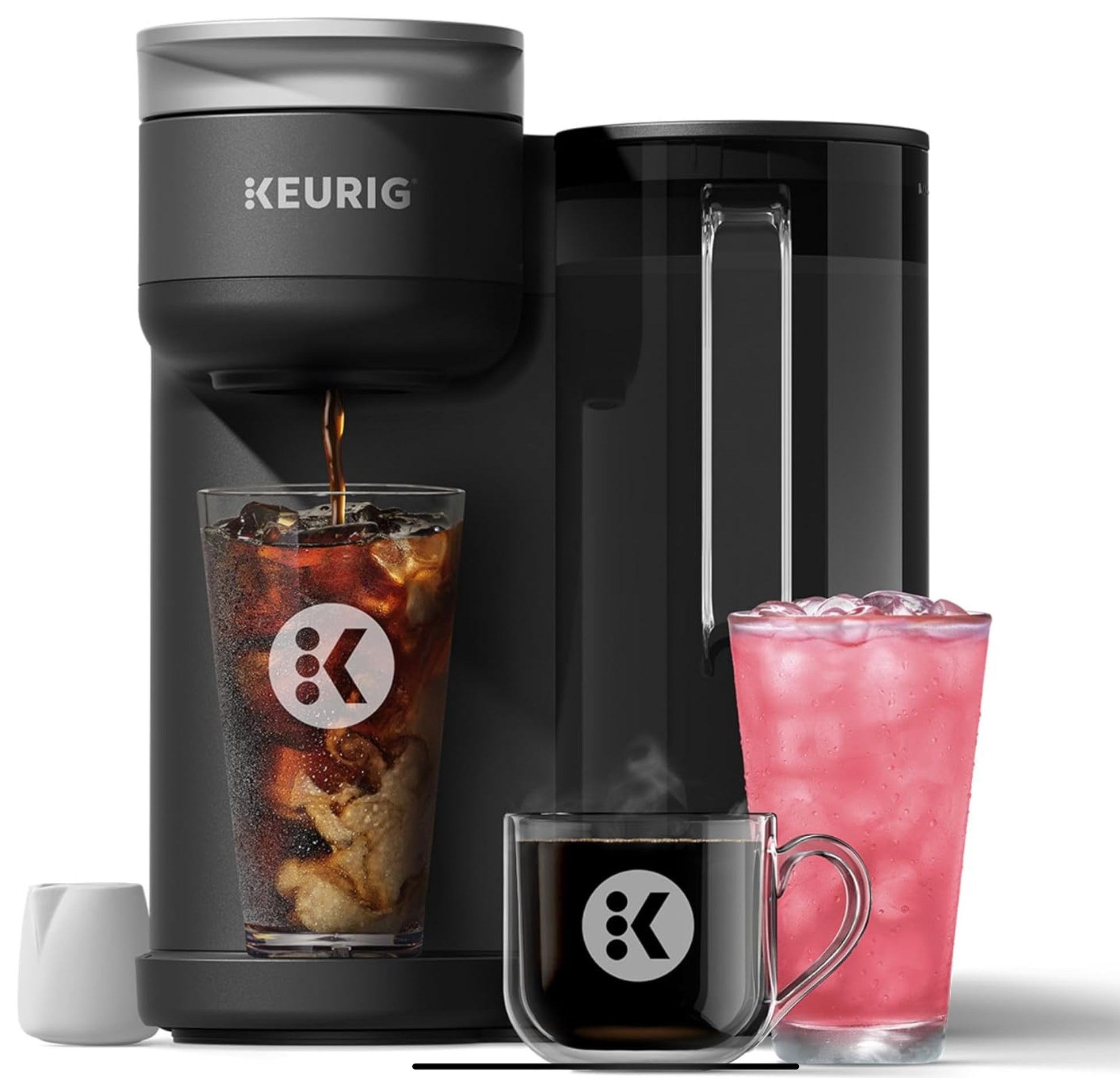 Keurig K-Brew+Chill Iced or Hot Single-Serve K-Cup Coffee Maker with MultiStream and QuickChill Technology, 70oz. Removable Reservoir
